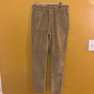 Levi’s 721 High-Rise Skinny Corduroy Pants - Brown - 29x30 - New With Tags